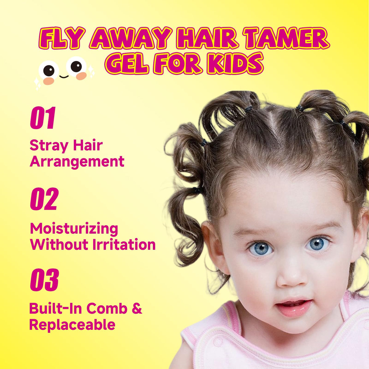 SEVICH comb applicator closeup demonstrates precise control for flyaways