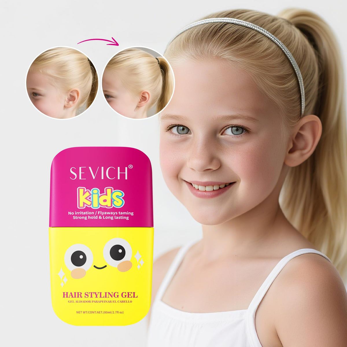 SEVICH lifestyle school morning depicts fast styling for busy family routines