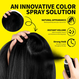 SEVICH close-up of spray nozzle for precise, even fiber application benefit