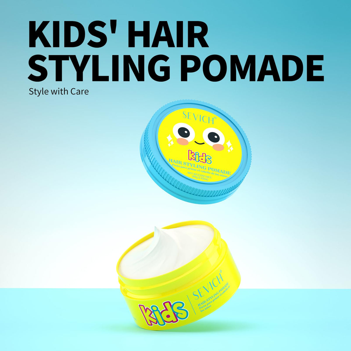 SEVICH creamy pomade texture close-up for easy styling