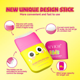 SEVICH size scale with hand shows compact 80ml travel-friendly convenience