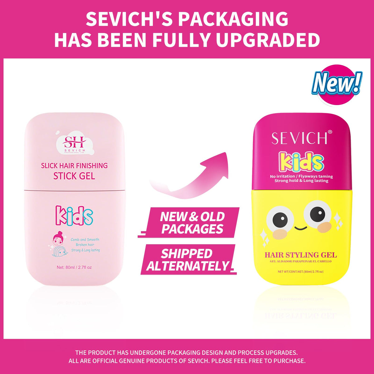 SEVICH stick texture detail highlights smooth formula for gentle styling