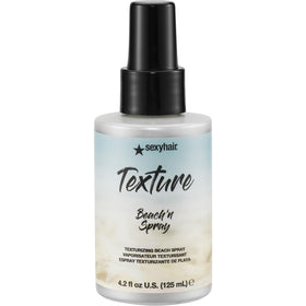 SexyHair Beach'n Spray front bottle showing label and benefit of natural shine