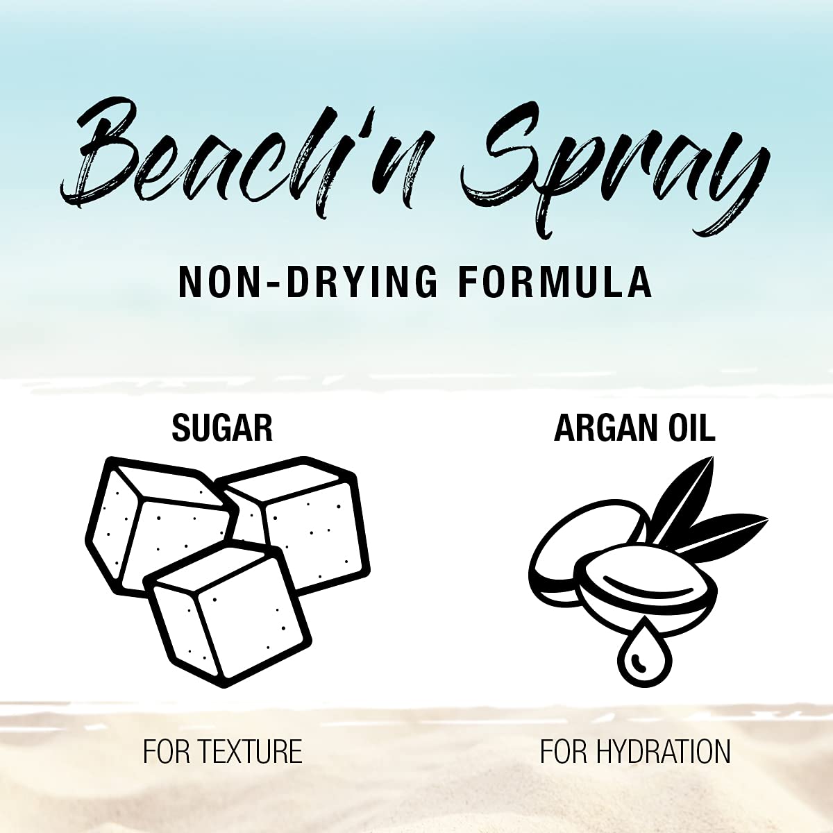 SexyHair Beach'n Spray nozzle close up highlighting controlled non-aerosol delivery