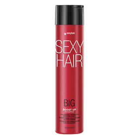 SexyHair Big Boost Up front label showing bottle and benefits