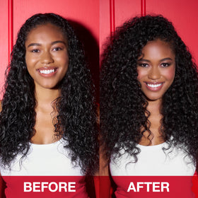 SexyHair applying product at roots to create lift and long-lasting body