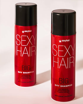 SexyHair size shown in hand for travel-friendly convenience benefit