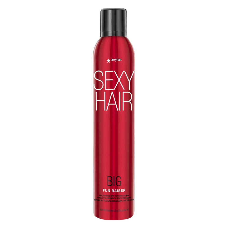 SexyHair Big Fun Raiser front can showing label and size for quick identification