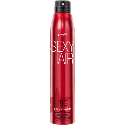 SexyHair Big front packaging showing can and label for instant volume