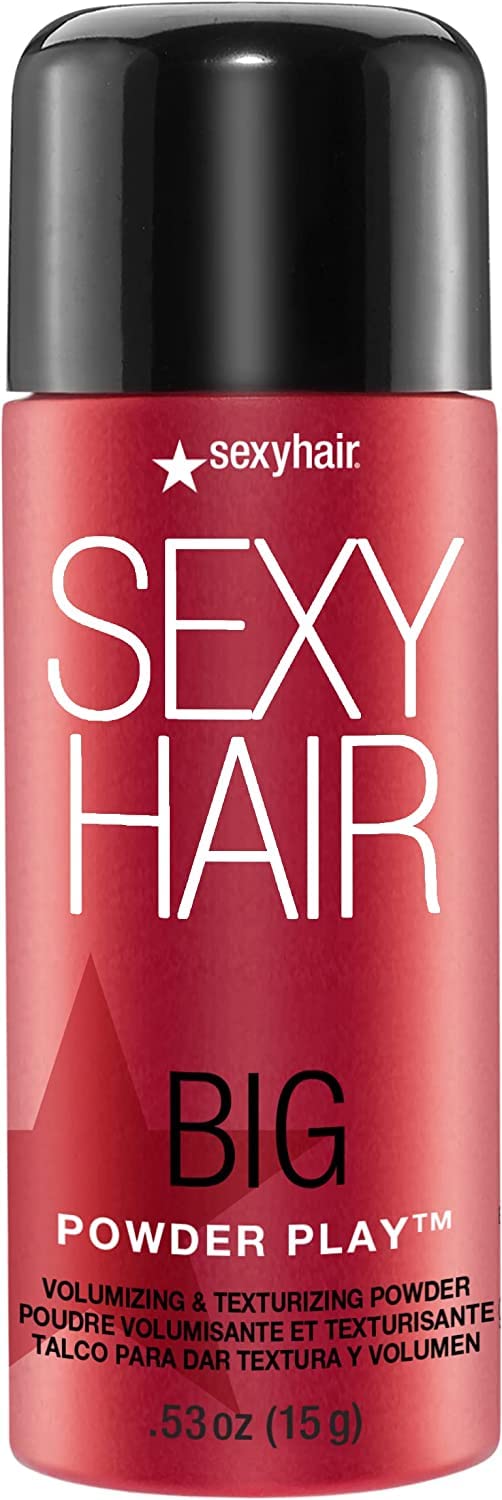 SexyHair front packaging showing 0.53 oz powder for instant lift
