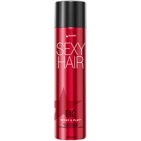 SexyHair front packaging showing 16 oz can and brand benefit