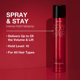 SexyHair nozzle close-up highlighting even spray and precise control