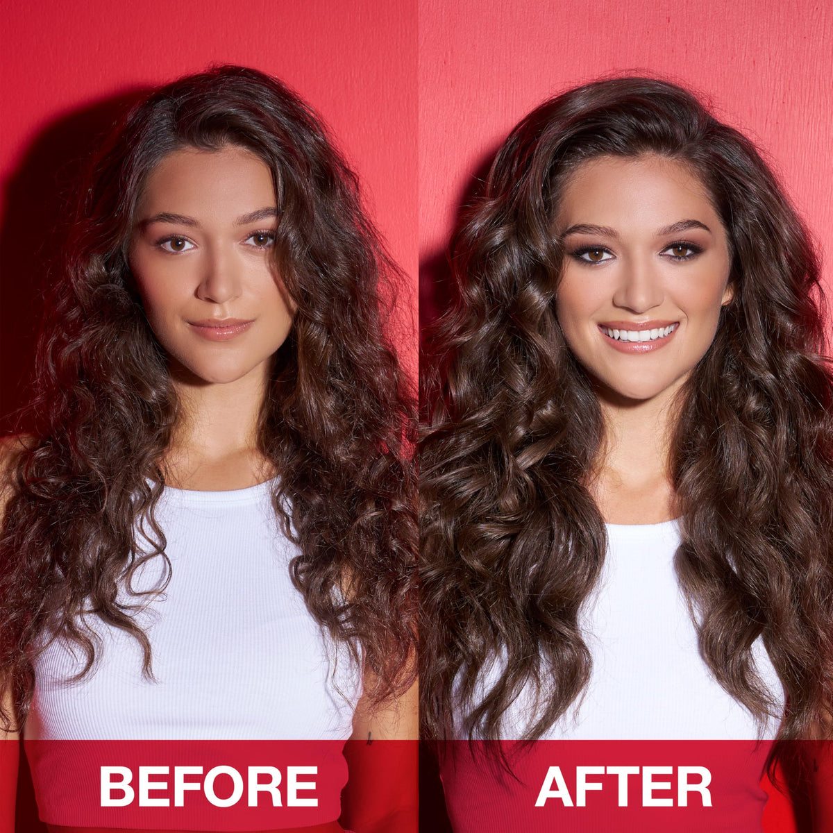 SexyHair mist texture in air showing fine spray for long-lasting hold