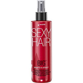 SexyHair front bottle showing label and intense hold benefits