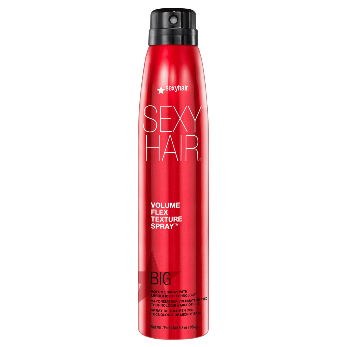 SexyHair front packaging shows 5.8 oz bottle and volume benefit