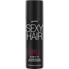 SexyHair Blow It Up front packaging showing 5 oz can and branding for easy identification and styling benefit