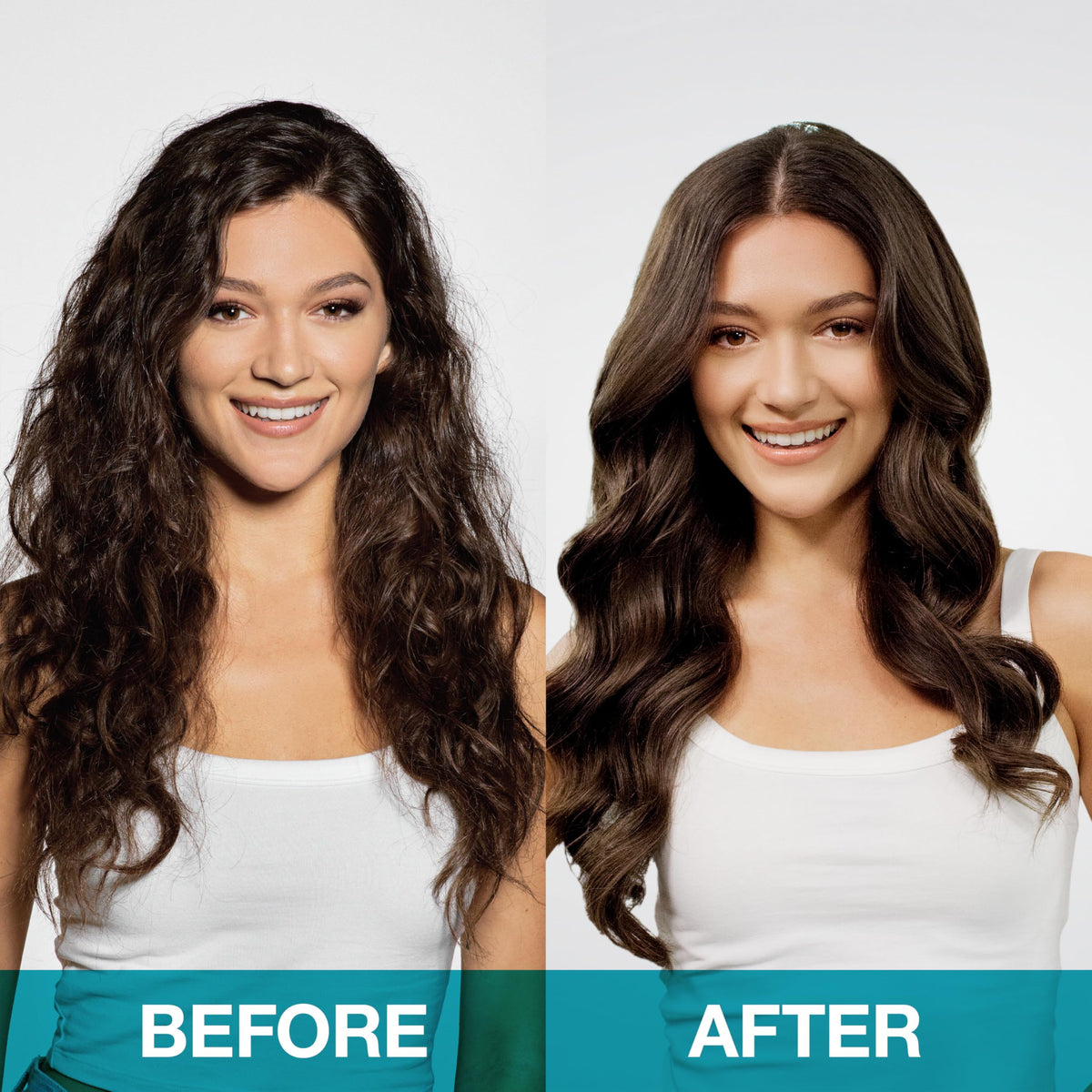 SexyHair bottle on bathroom counter suggesting easy daily use and styling