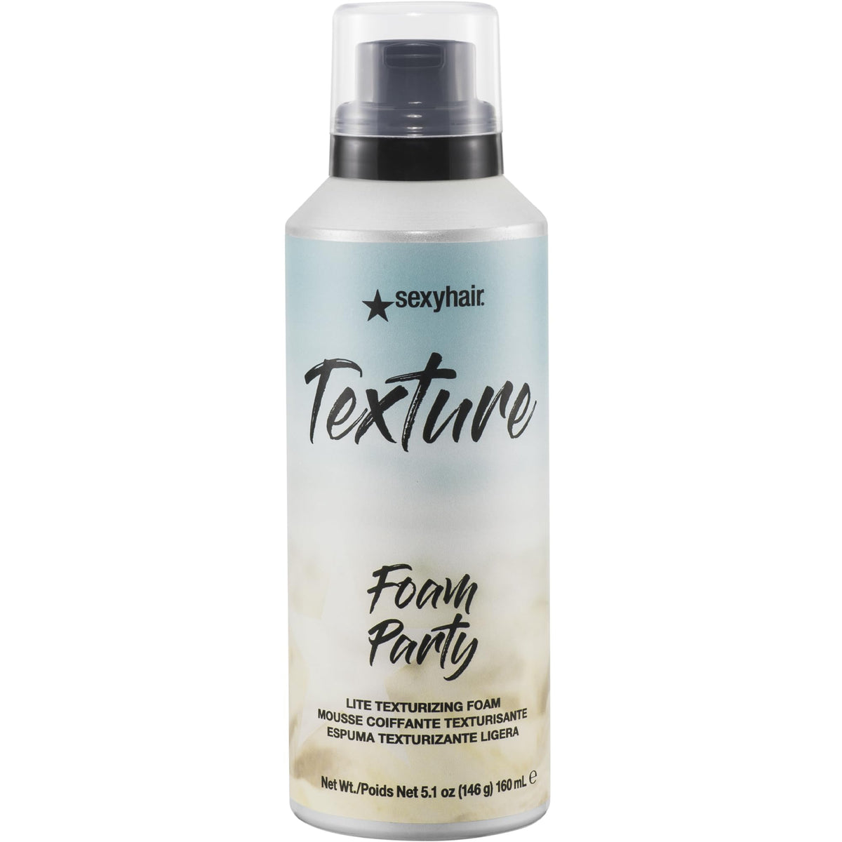 SexyHair front packaging showing product and benefit of touchable texture