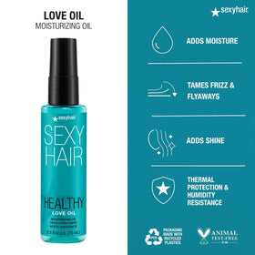 SexyHair pump dispenser close-up highlighting controlled dispensing and convenient use