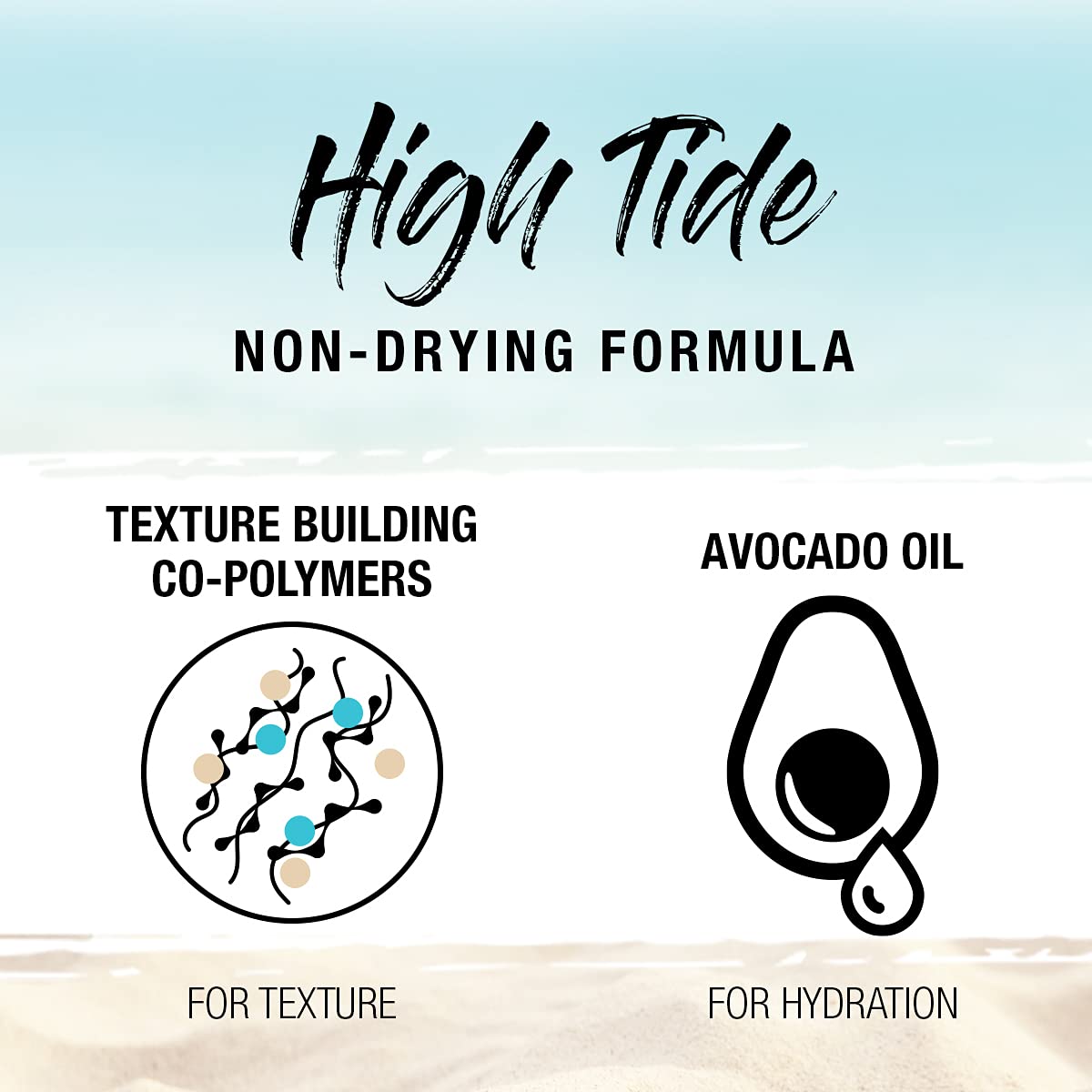 SexyHair High Tide used on model for beachy textured hairstyle