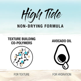 SexyHair High Tide used on model for beachy textured hairstyle