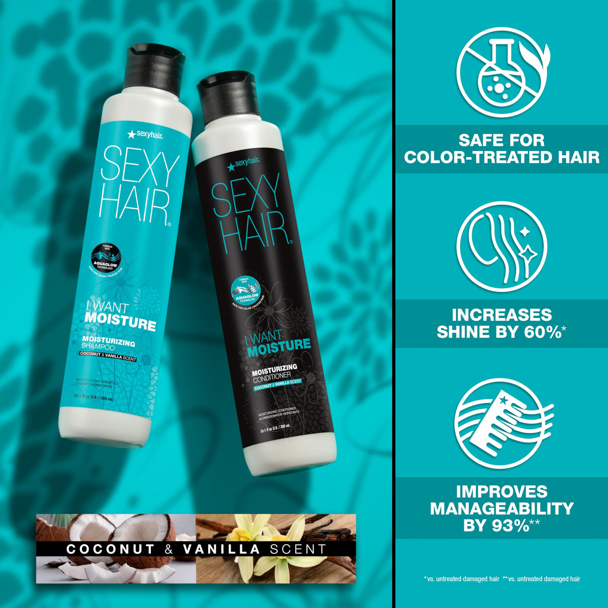 SexyHair lather texture close-up showing rich foam and moisture