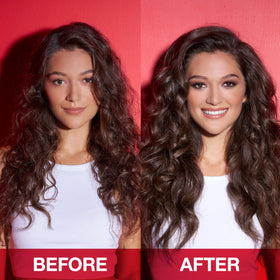 SexyHair can held in hand to show size and portability benefits