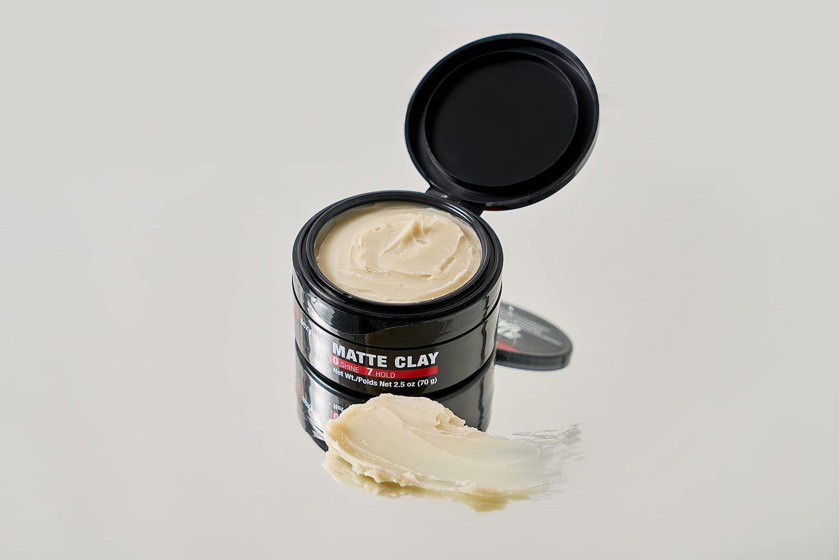 SexyHair matte clay texture close-up highlighting smooth, non-sticky finish