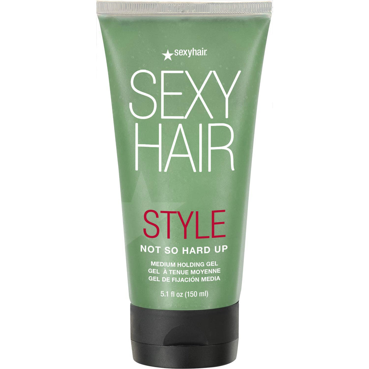SexyHair front packaging showing bottle and label with product benefit