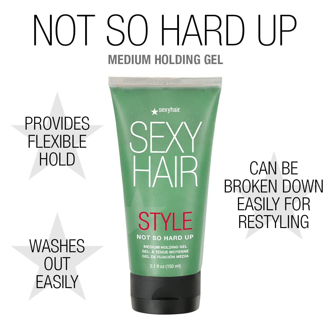 SexyHair styled hair in lifestyle setting showcasing natural-looking hold