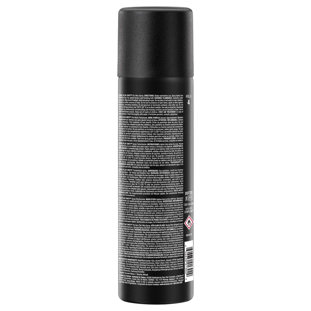 SexyHair close up nozzle and texture illustrating easy application benefit