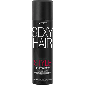 SexyHair Play Dirty front packaging showing product and label benefit