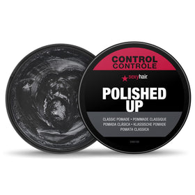 SexyHair pomade texture close-up showing glossy consistency for high-shine styles