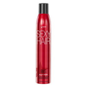 SexyHair bottle front packaging showing product and lift benefits