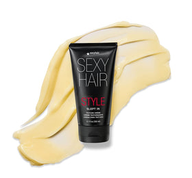 SexyHair Slept In next to a ruler showing 5.1 oz scale for accurate sizing