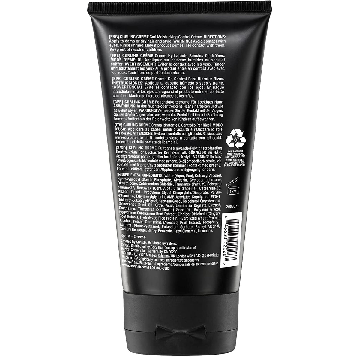 SexyHair Slept In close-up of cream texture highlighting lightweight spreadability