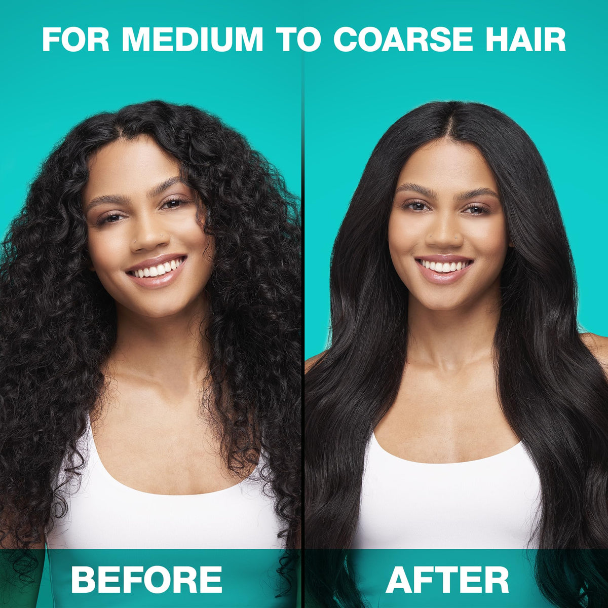 SexyHair Smooth Stunner being applied to damp hair for smoother styling
