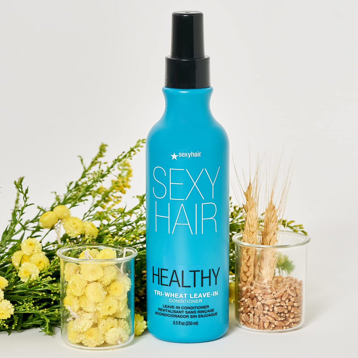 SexyHair pump and label detail highlighting usage instructions