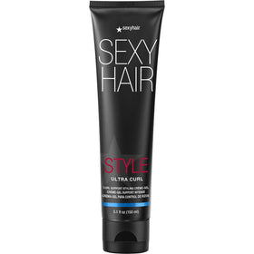SexyHair Ultra Curl front packaging showing product and benefit of curl control