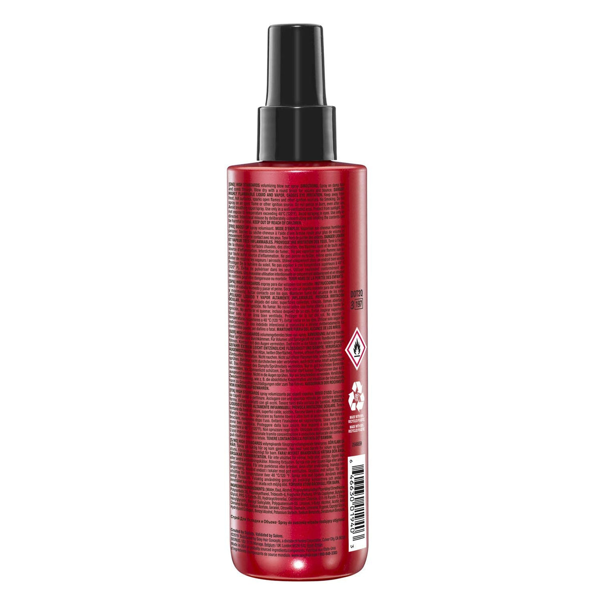 SexyHair close-up of nozzle spray delivering fine mist for even lightweight coverage