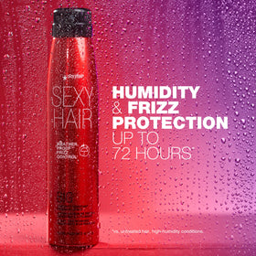 SexyHair nozzle close-up displaying fine mist delivery and control