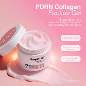 Seyona gel texture closeup illustrating lightweight, fast-absorbing hydration