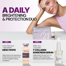 SEYOUL lifestyle bathroom shelf with ampoules showing daily routine convenience