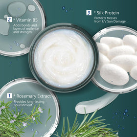 SH-RD being applied to hair ends to reduce split ends and add shine