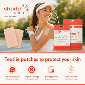 Shade Patch close-up textile texture showing breathable weave and comfort