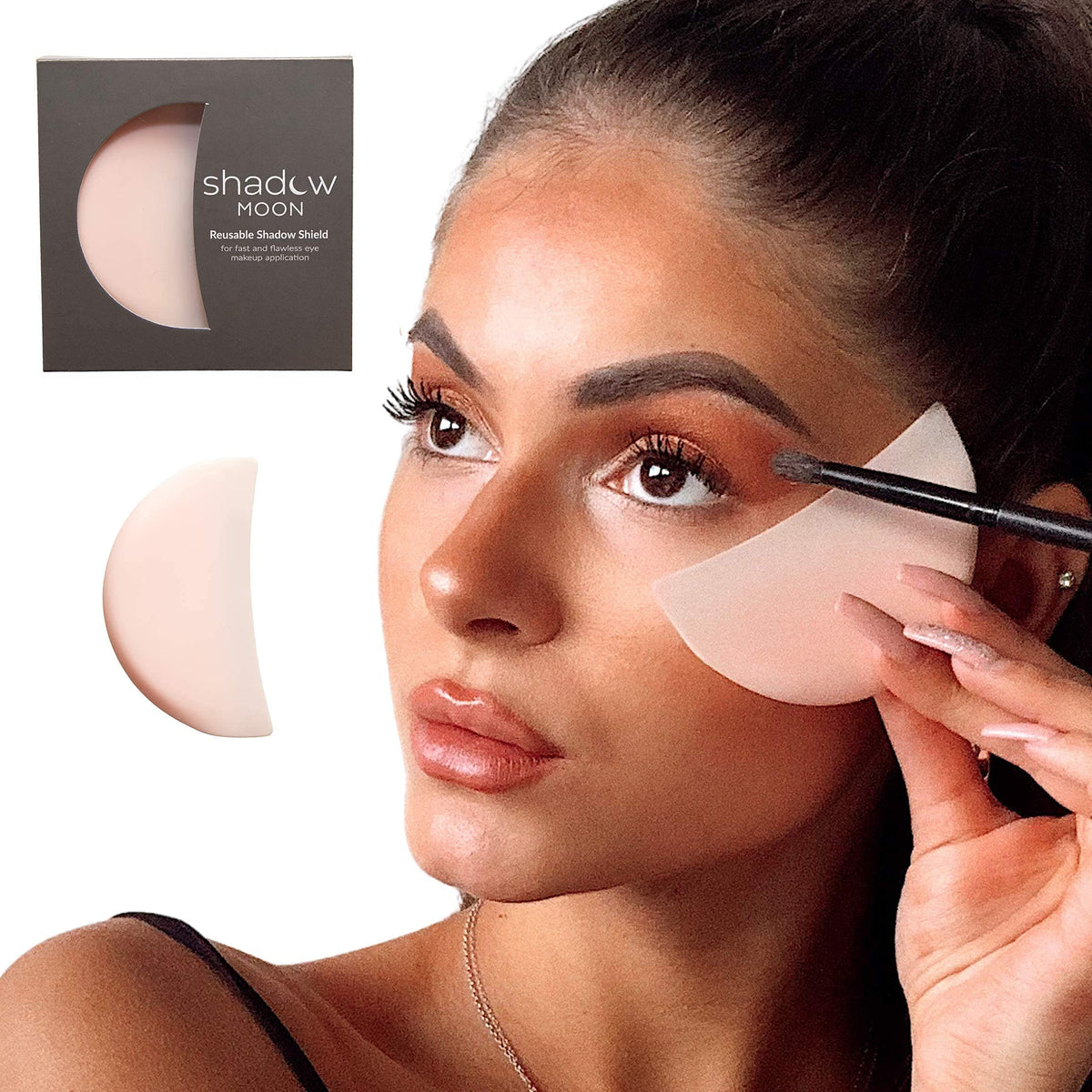 ShadowMoon texture close-up highlighting food-grade silicone and easy-clean benefit