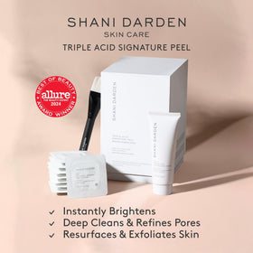 SHANI DARDEN peel solution texture close-up showing smooth, easy-to-apply serum