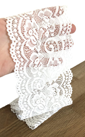 ShariRose headband on model in bridal style adding feminine vintage charm
