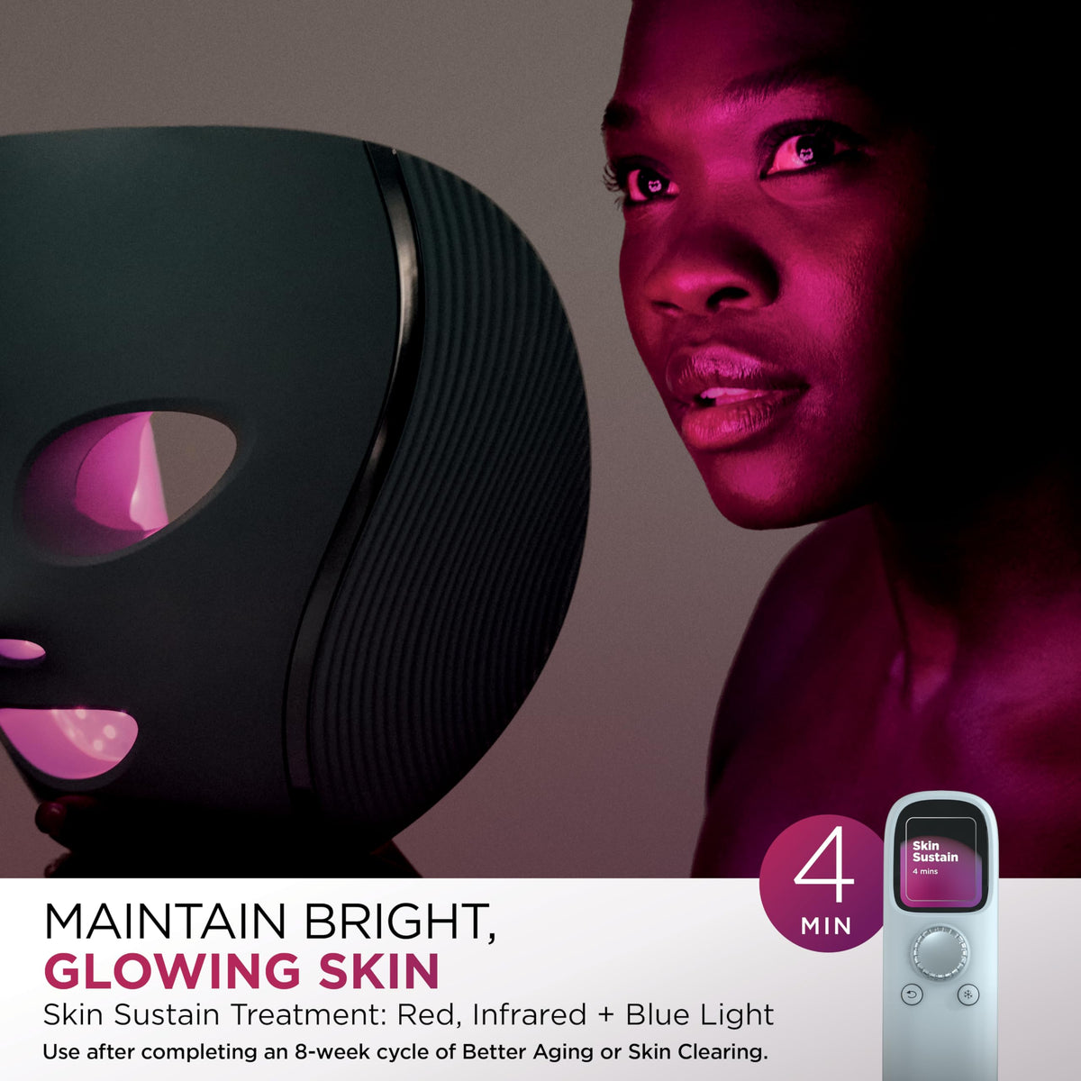 Shark CryoGlow texture and material closeup showing comfortable fit and durability benefit