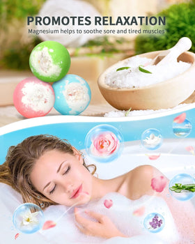 SHARLOVY individually wrapped bomb preserving fragrance and freshness
